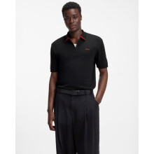 (XL, Black) Hugo Polo Shirt in Black