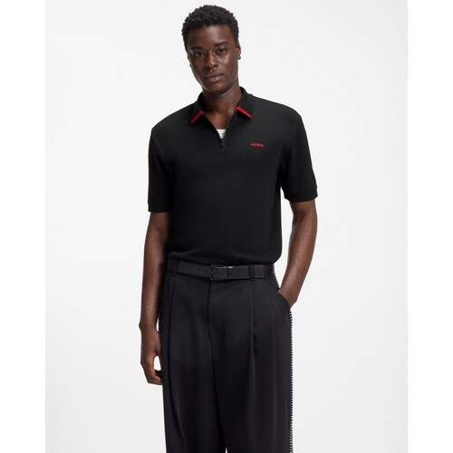 Hugo Boss (M, Black) Hugo Polo Shirt  in Black