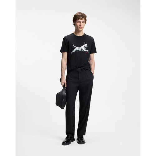 Hugo Boss (M, Black) Hugo T-Shirt  in Black 2