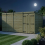 13 x 10 Pent Shed Tanalised (Double Door, No Windows) 3
