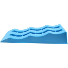 Trailer Leveler 1 Pair RV Leveling Ramps 3 Stage Trailer Wheel Chocks for Stabilizing Uneven Ground and Parking