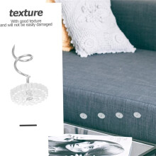100 Pouce Punaises Spirales pour Canapés - Épingles Décoratives pour Meubles pour Améliorer L'Esthétique de la Maison