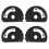 4X Auto Front Left Right  Adjuster for  307  Armrest Mount Bracket Support for   408 2