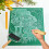 Lino Printing Kit, Lino Sheets with Lino Cutting Tools, Roller, Sharpener for Engraving Printmaking DIY Stamp Art 1