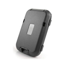 Anti-Theft Brush Card Package Minimalist Wallet Aluminum Clip- Cash Credit Card Business Card Case Grey