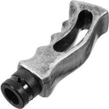 Pomello del cambio manuale per auto, leva del cambio in resina, testa della maniglia del cambio, colore titanio, accessorio universale per veicoli.