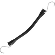 Cinghia in gomma per telone con doppi ganci e corda elastica di fissaggio da 9 pollici.