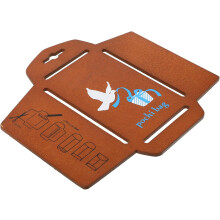 Inviti stencil fai da te in legno per modello busta vintage, creazione di colori per feste