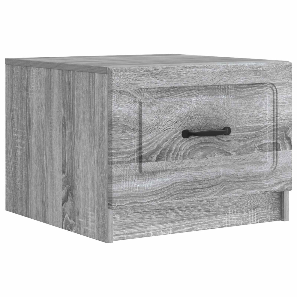 Vidaxl Coffee Table Grey Sonoma 49 X 50 X 37 Cm Engineered Wood