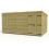 14 x 10 Pent Shed Tanalised (Double Door, No Windows) 2