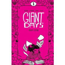 Giant Days Library Edition Vol. 1 by John Allison Hardcover Book