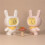 Multi-Functional Little Flying Rabbit Alarm Clock, Bedside Clock,Student Study Night Light Countdown,Snooze Clock 2