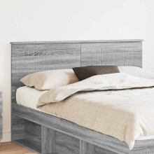 vidaXL Headboard Grey Sonoma Engineered wood