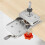 Locking Cabinet Hinge Clamp Fixture, Adjustable Punch Locator Tool for Woodworking 2