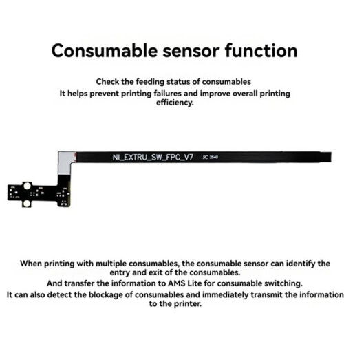 For  A1 / A1  3D Printer Extruder Filament Sensor Hall  Board A1 Series 3D Printer Spare Parts