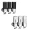 Bathroom Shower Soap Dispenser 1500ml Refillable Convenient Space Saving Shampoos Container Wall Mount for RV A 3