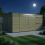 15 x 10 Pent Shed Tanalised (Double Door, No Windows) 3