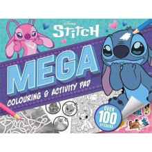 FSCM Disney Stitch Mega Colouring Activity Pad by Autumn Publishing Pa