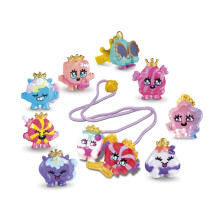 Pinky Promise Diamantfiguren-Set - 8-teilig, Halskette & Ring