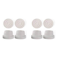 8PCS Pool Ladder Bumpers DDV Replacement Pool Ground Ladder Bumper Guard for Swimming Pool Ladder Rubber Plug Stoppers