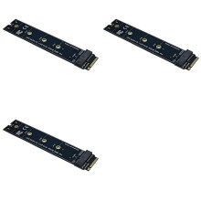 3X for SSD Converter for 2013 2014 2015 2017 A1465 A1466 12+6Pin SSD to M2 KEY-M NVME Riser Card Adapter