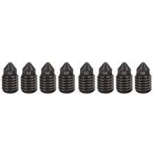 2 Set for A1/H2D/ Min Nozzle Hardened Steel 0.2 0.4 0.6 0.8mm Nozzles for Upgraded Hotend