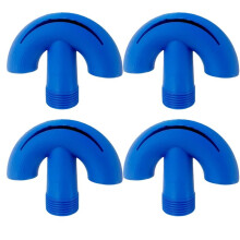 4pcs 3/4 Inch Swimming Pool Fountain Nozzle Overground/Underground Swimming Pool Waterfall Swimming Pool Accessories
