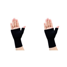 2X Guard Gloves Wrist Thumb Support Sleeve Pain Gloves for Fatigue Sports Typing Joint Pain Sprain Hand Gloves(Medium),A
