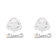 2X for   3757B Charger Replacement Stand Holder USB Charger for Oral B D12 D20 D16 D10 White