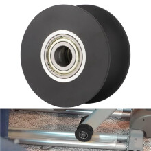 2X Elliptical Roller Wheel Quiet Polyurethane Plastic Rollers, Fitness Equipment Pulley Elliptical Trainer Part