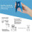 2X Eyedrop Bottle Guide Aid Dispenser, Reusable Eye Dropper Applicator, Eye Drop Helper 3