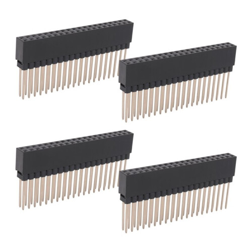 2 x 20(40 Pin) Stacking Header for Raspberry Pi A+/B+/Pi 2/Pi 3 Extra Tall Header (Pack of 8) 2