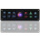 Bunte 12V 6-Gang Kippschalter Sicherungs-LED-Voltmeter RV Auto Marine Boot Schalterpanel LED Schalterpanel Auto 5