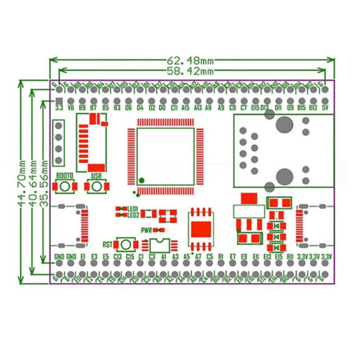 2X CH32V307VCT6 Core Board Single-Chip Microcomputer Development Board 32-Bit RISCV Controller Supports RT-Thread 2