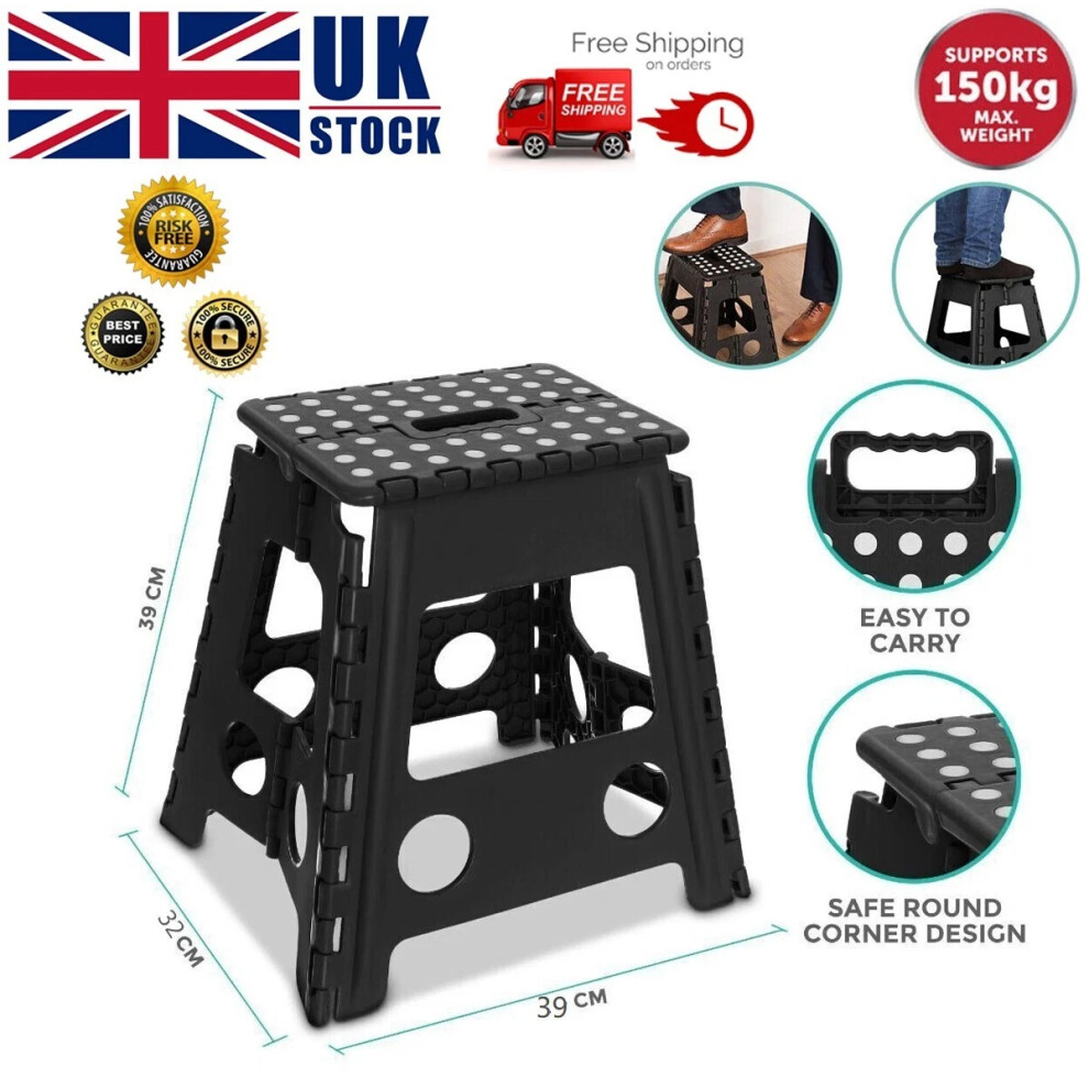 150Kg Folding Step Stool Heavy Duty Foldable Home 44632472