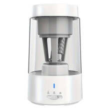 Automatic Electric Pencil Sharpener for 6-8mm Pencils,Supports Triangular Round Pencils,Compact Safe School White