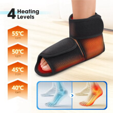 Electric Heating Foot Ankle Massager Kneading Relaxation Lifting Massage Hot Compress Cordless Foot Ankle Brace