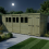 19 x 7 Pent Shed Tanalised (Double Door, With Windows) 3