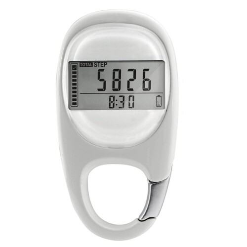 2X Multi-Function 3D Induction Pedometer Step Counting Accurate Portable  Fitness Walking Steps Counting 1