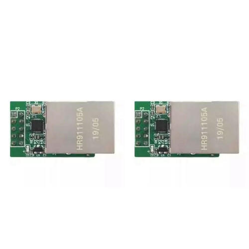 2X CH9120 ETH to TTL Serial Port Module 10M Ethernet Module WCH Serial Port Server Module
