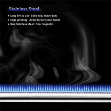 69785 18 Inch Grillbrander Compatibel met Spirit I & II 200-Serie Spirit E-210 E-220 met Bedieningsbuis aan de Voorkant