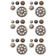 30x Diff Differential Main Metal Spur Gear 64T 17T 21T 26T 29T Motor Gear RC Car Part for HSP 1/10 RC Car Truck 94111
