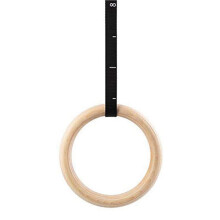 4Pcs Birch Fitness Rings Gymnastics Training Ring New Wooden 32mm Exercise Fitness Gymnastic Rings Gym Exercise