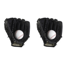 2st 11,5 Inch Honkbalhandschoenen, Slaghandschoenen, Jeugdhandschoenen voor Kinderen, PU-Vanghandschoenen, B