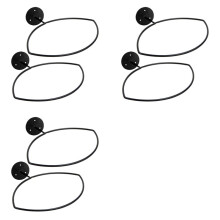 6 Packs Football Holders , Wall Mount Football Holder Football Display Stand, Football Room Decoration