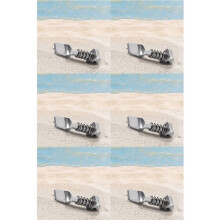 6X Surfboard Fin Schroeven Kits Quick Snap Set Vin Lock Roestvrijstalen Schroeven Surfen voor Box Center Fins Surfboard