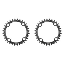 2X VXM 104BCD 32T MTB Bicycle Positive and Negative Chainring Link Chain Link Cycling Crown Ring Parts