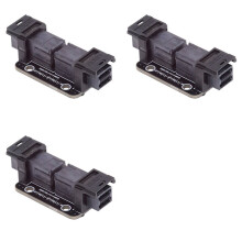 3X PCI-Express 4.0 Adapter SAS HD SFF-8643 Female to SFF-8643 Female PCBA Coupler Extender