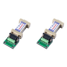 2X RS232 to RS485 Converter RS232 to RS485 Serial Converter Adapter Communication Converter