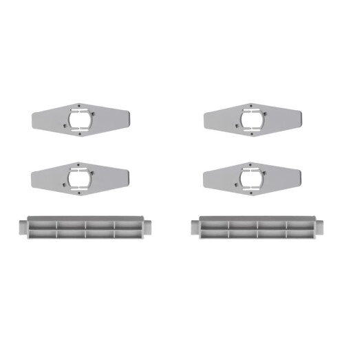 2X Label Roller Fixed Tab for TSC TTP 244Pro 243E 342 247 4502 4503 Barcode Thermal Printers